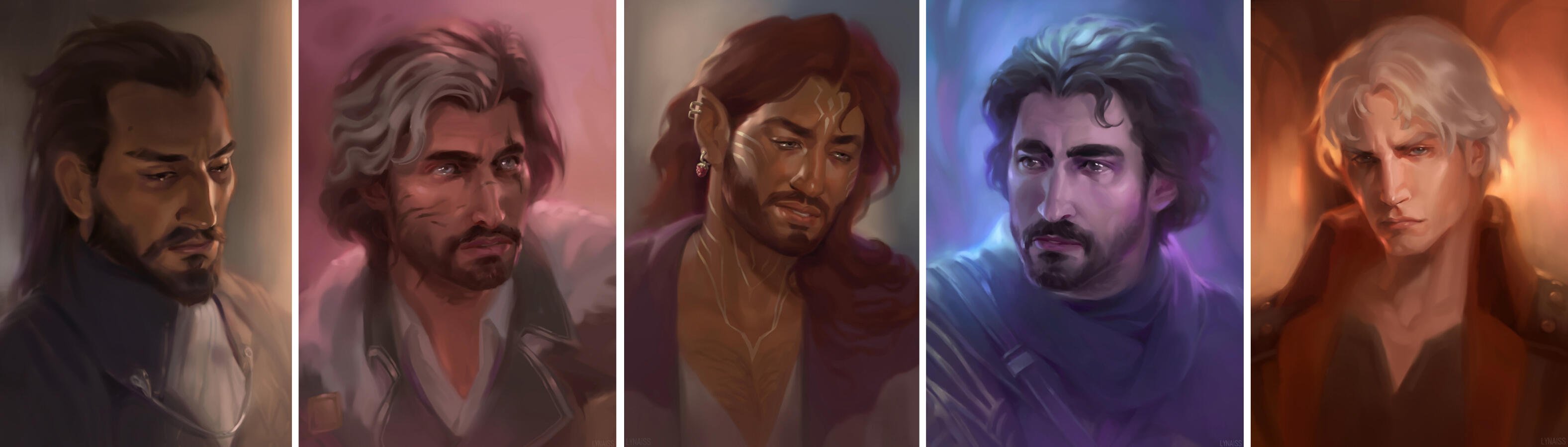 Various portraits