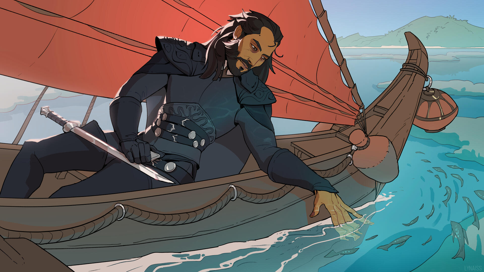 Dragon Age fanmade storyboard - Lucanis' Freedom #2