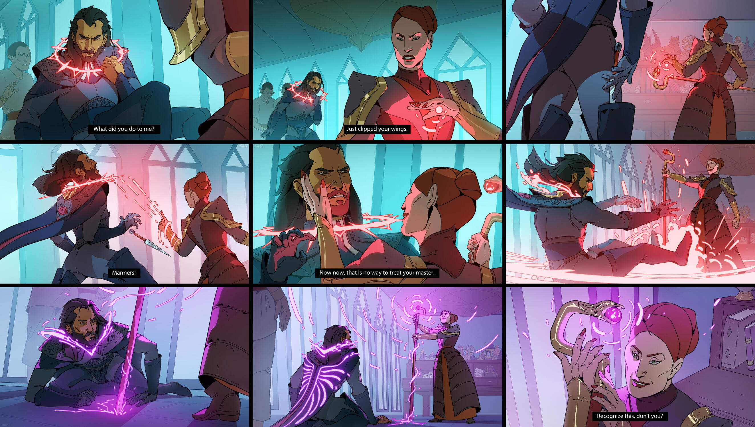 Dragon Age fanmade storyboard - The binding of The Demon #2